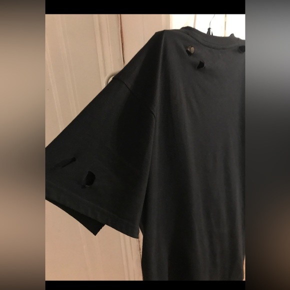 “kanye west” Distressed abstract 3D print Forever21 T Shirt - Picture 10 of 12